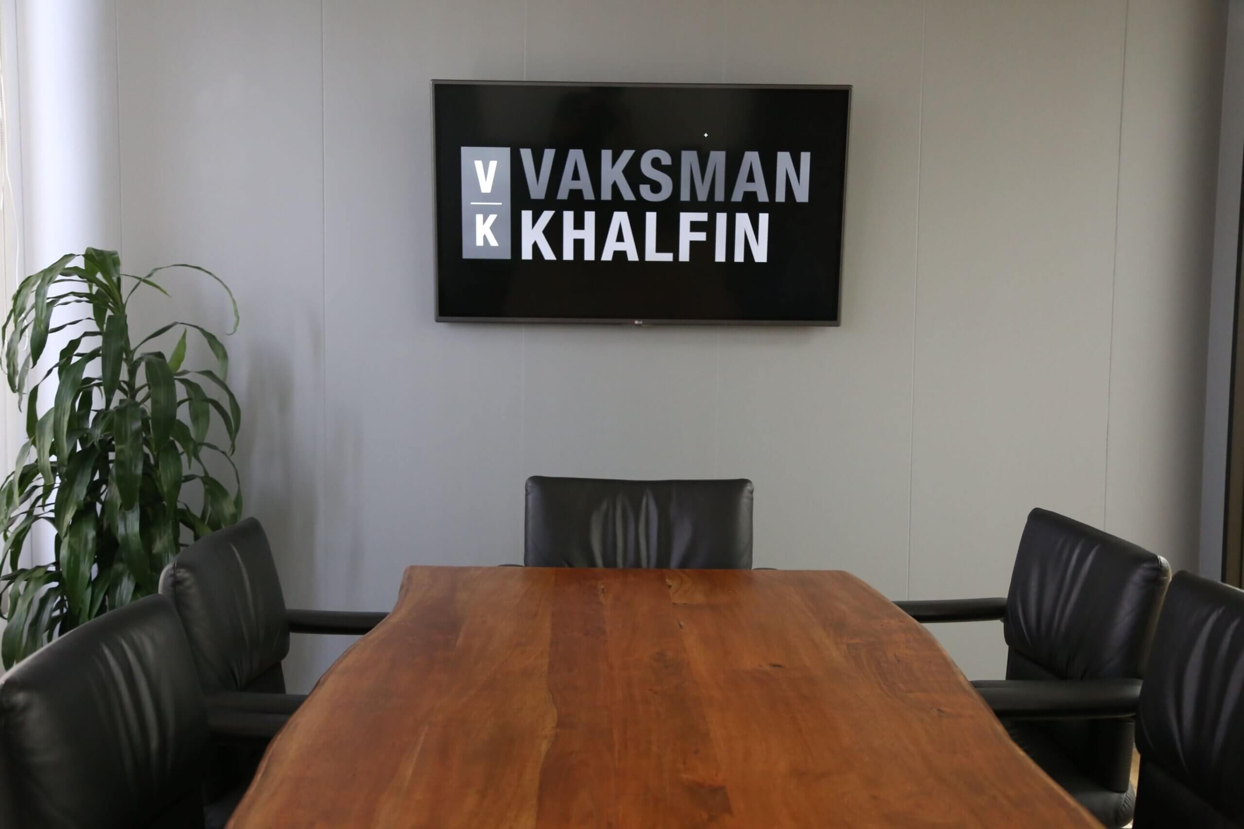 Vaksman Khalfin Conference Room in Office